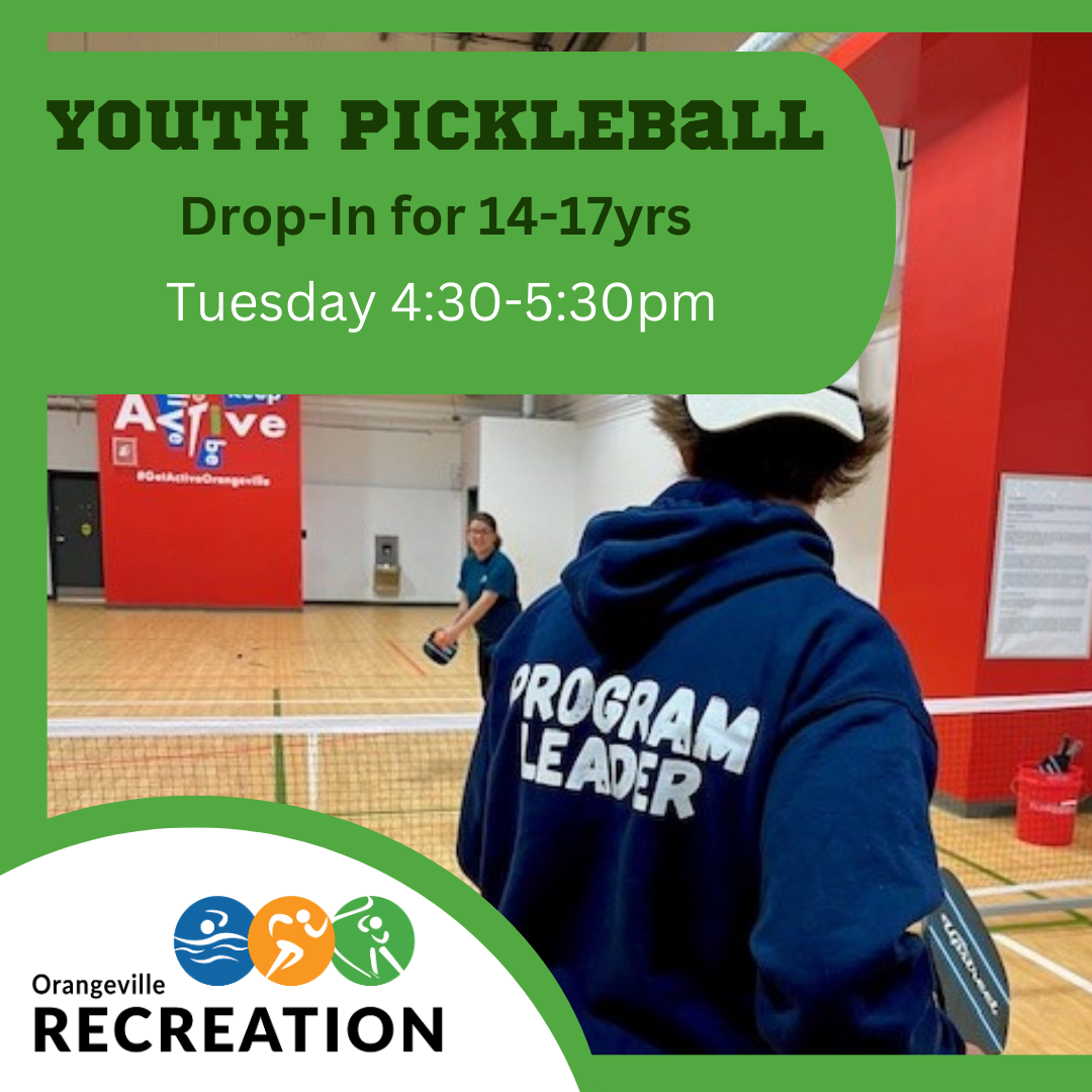 youth playing pickleball